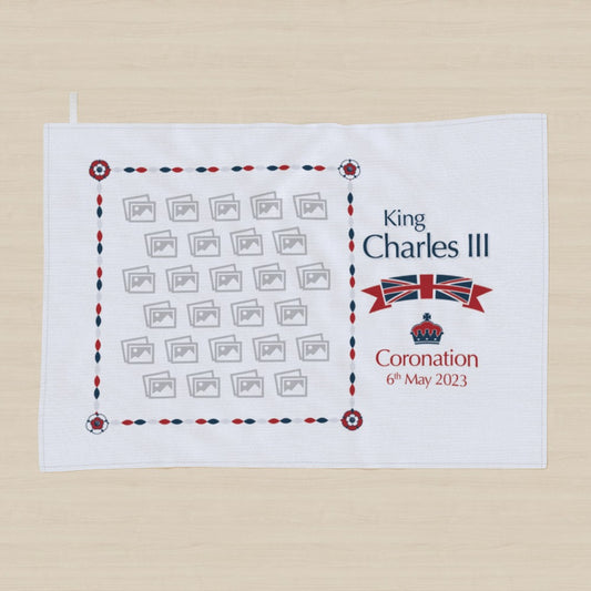 King's Coronation Tea Towel